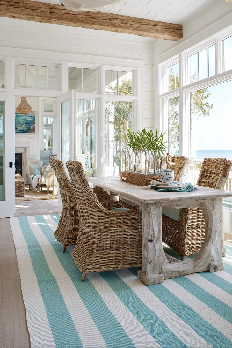 dining room rug ideas 26