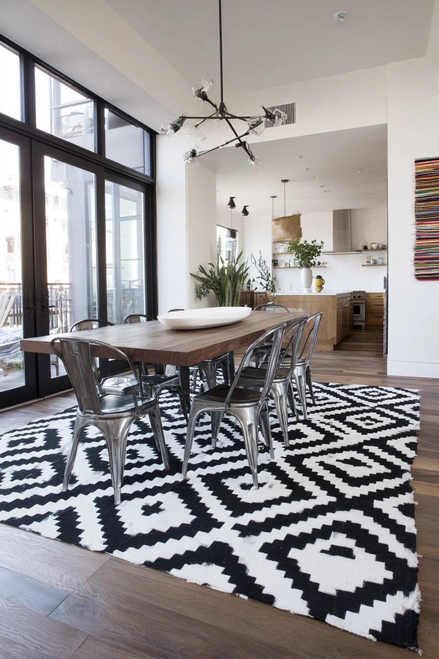 dining room rug ideas 35