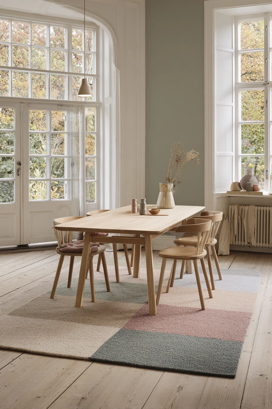 dining room rug ideas 37