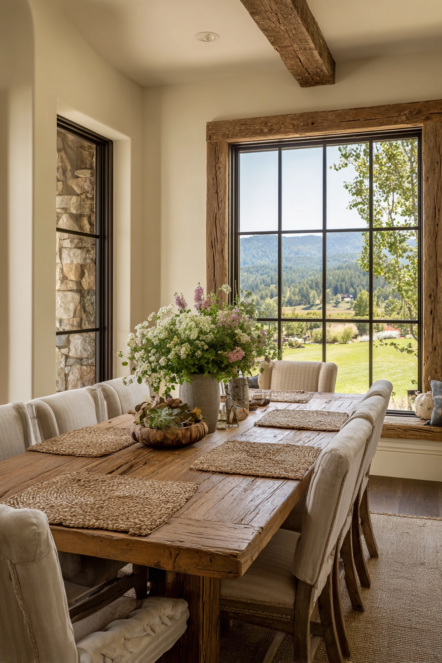 dining room window ideas 10