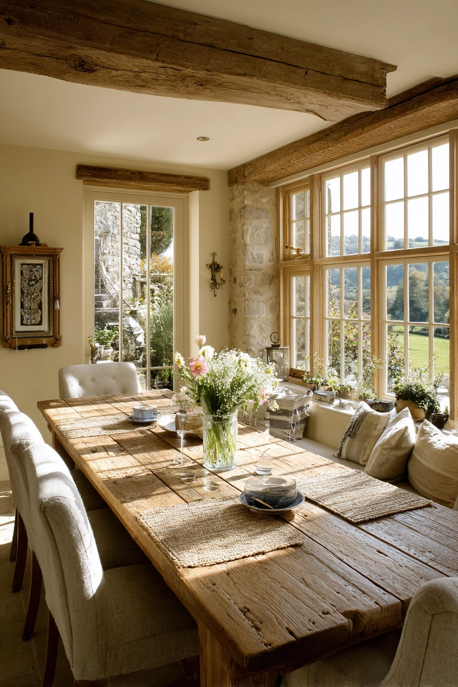 dining room window ideas 12