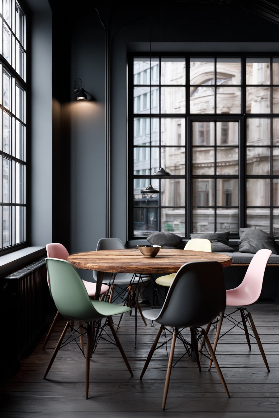 dining room window ideas 13