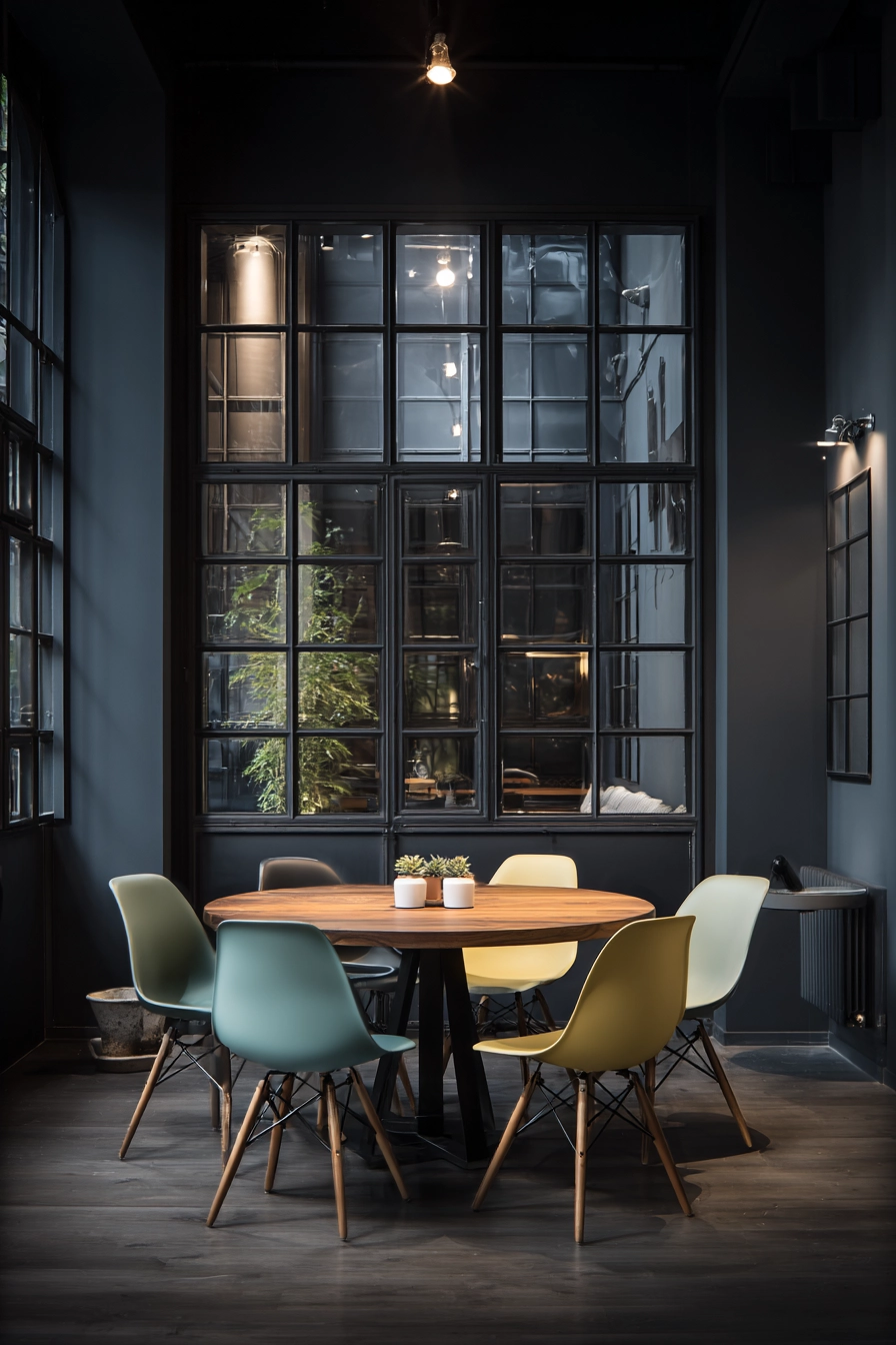 dining room window ideas 14