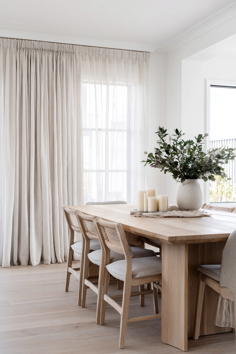 dining room window ideas 17