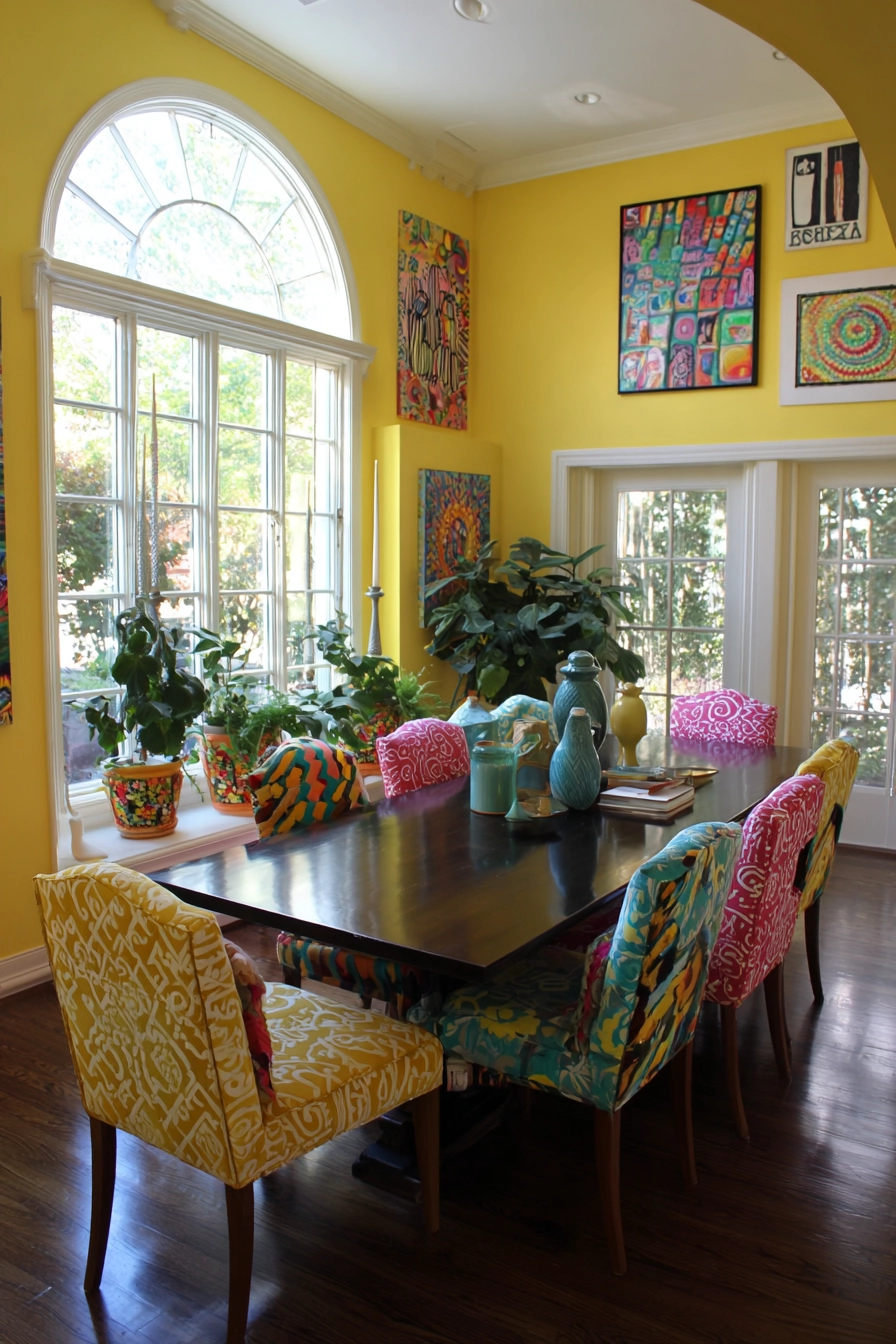 dining room window ideas 22