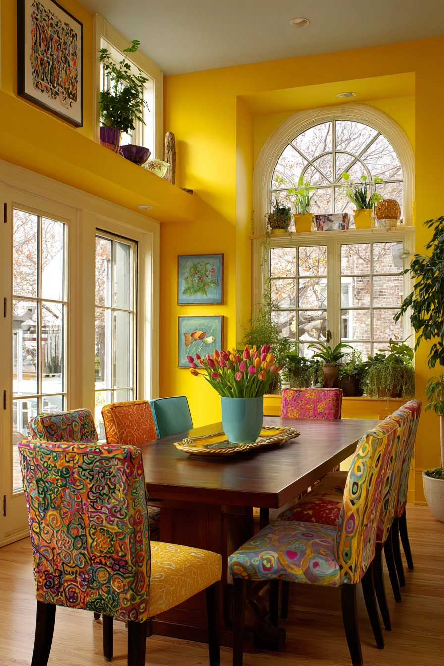 dining room window ideas 23