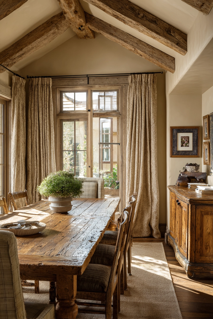 dining room window ideas 31