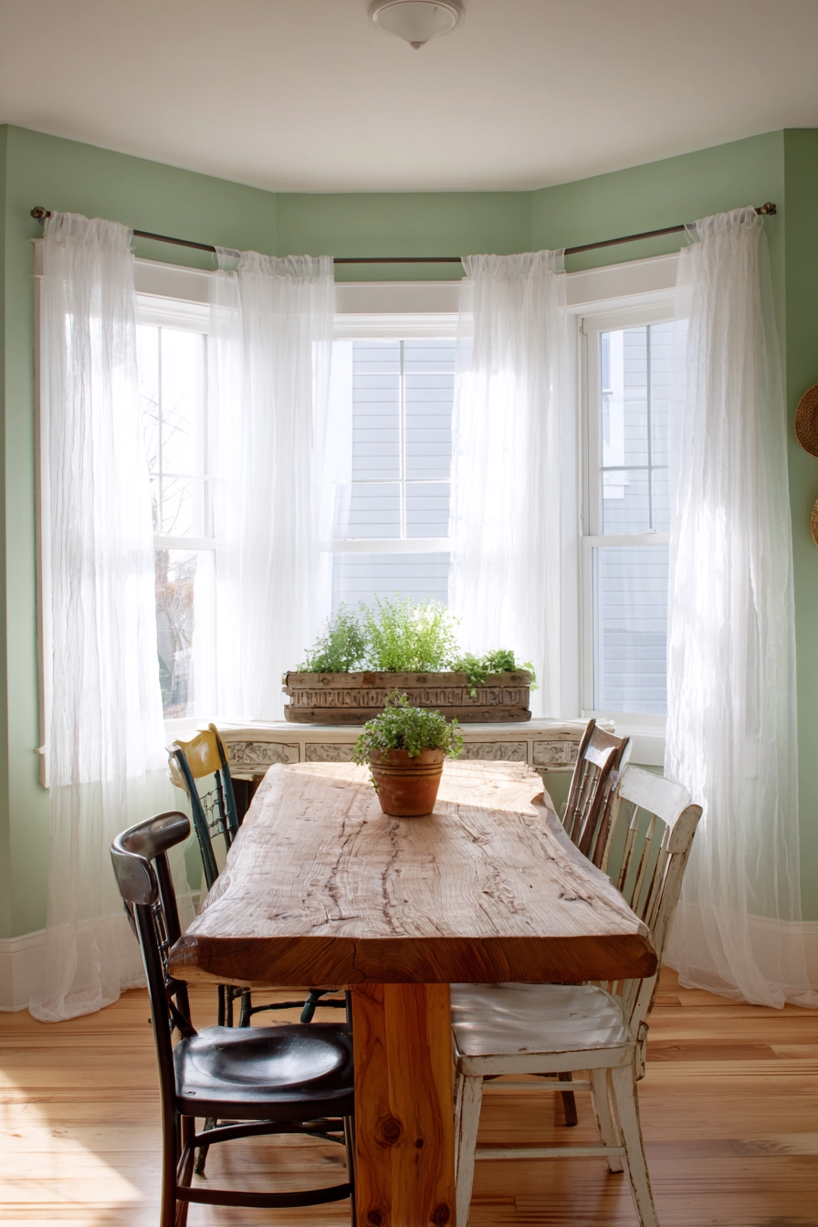 dining room window ideas 4