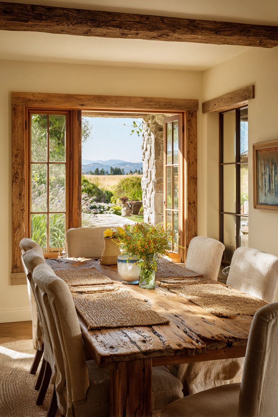 dining room window ideas 9