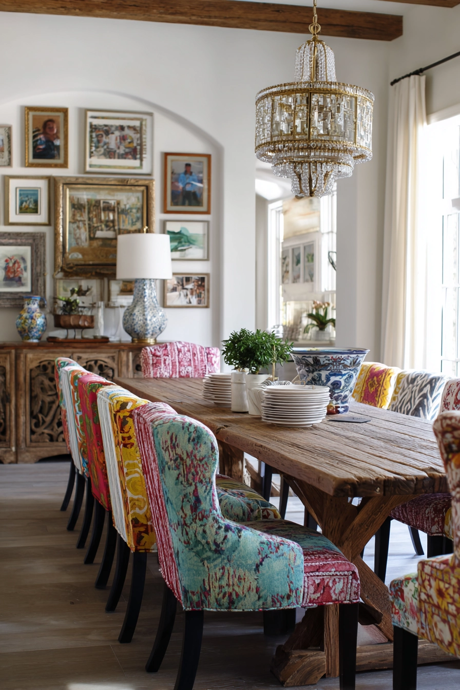 eclectic dining room ideas 10