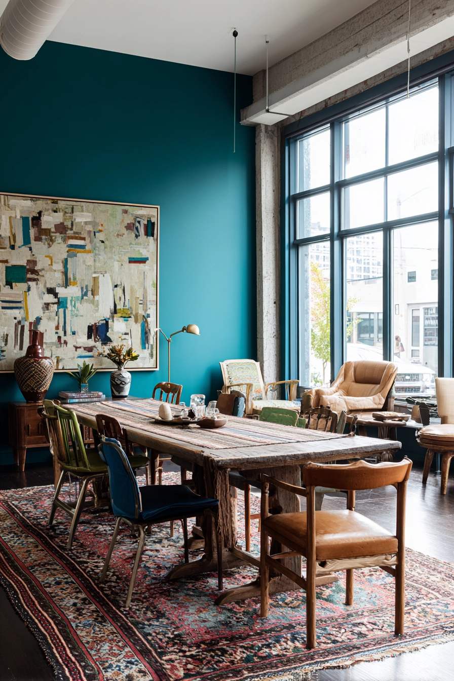 eclectic dining room ideas 2