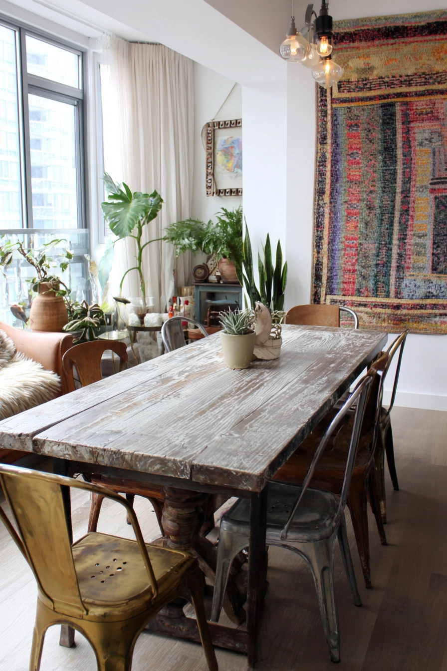 eclectic dining room ideas 20