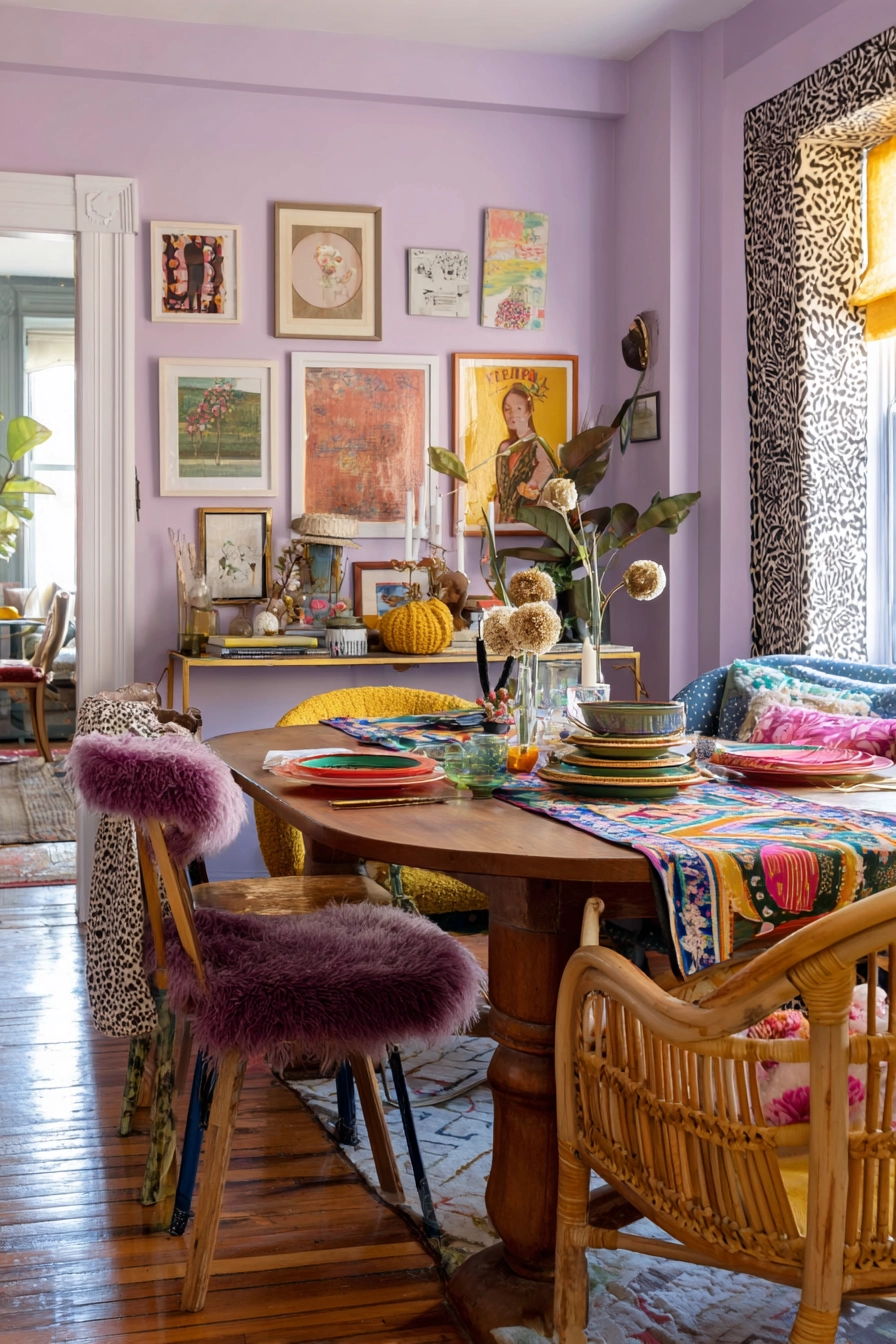 eclectic dining room ideas 25