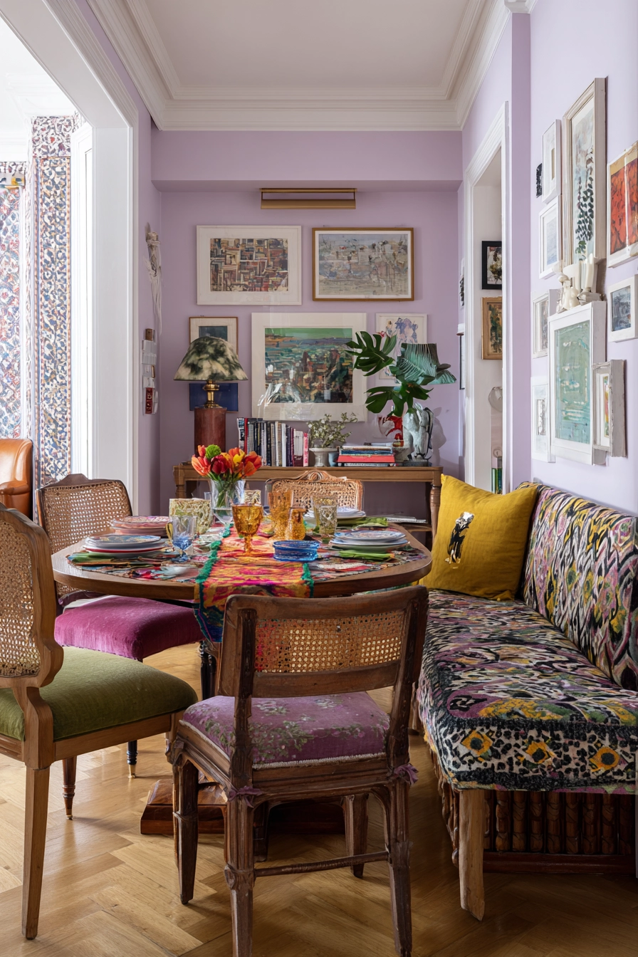 eclectic dining room ideas 28