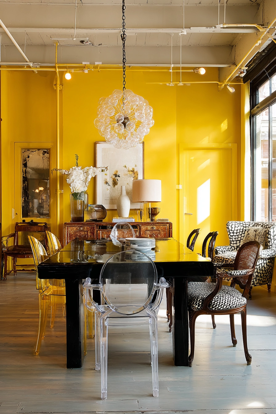 eclectic dining room ideas 29