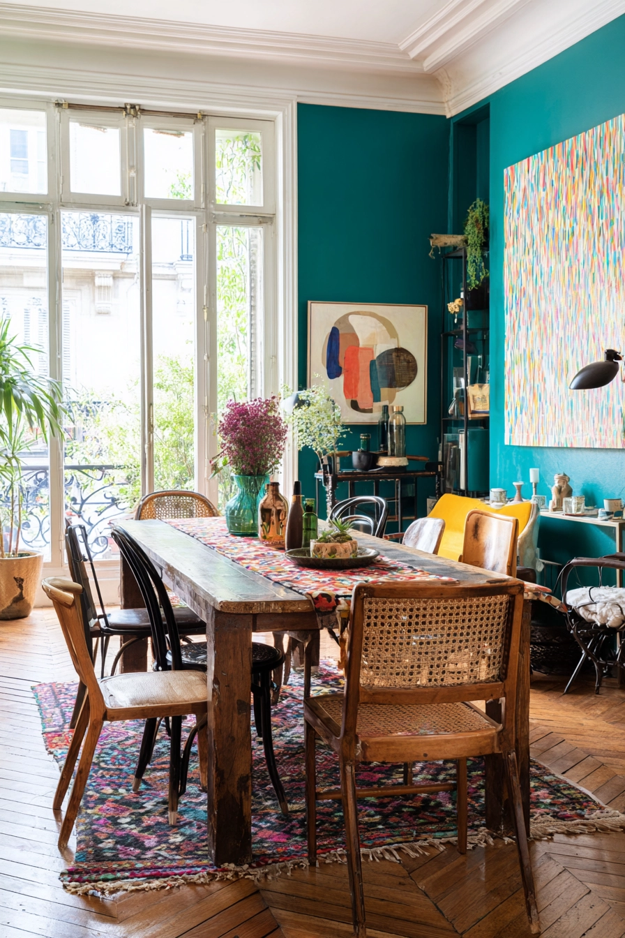 eclectic dining room ideas 3