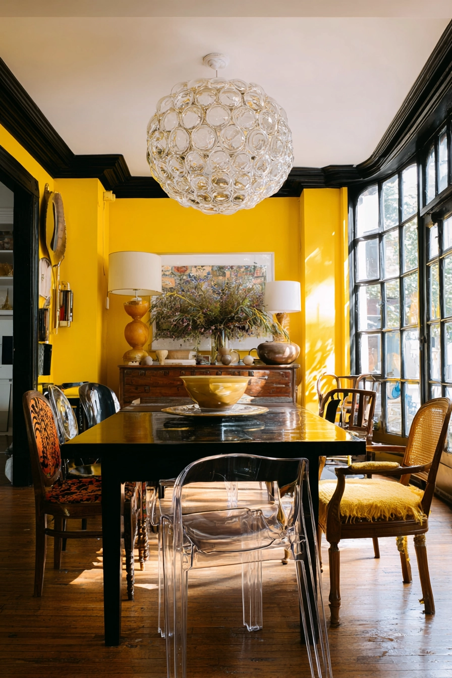 eclectic dining room ideas 32