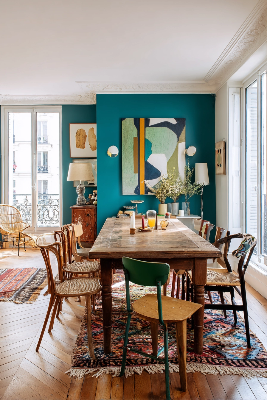 eclectic dining room ideas 4