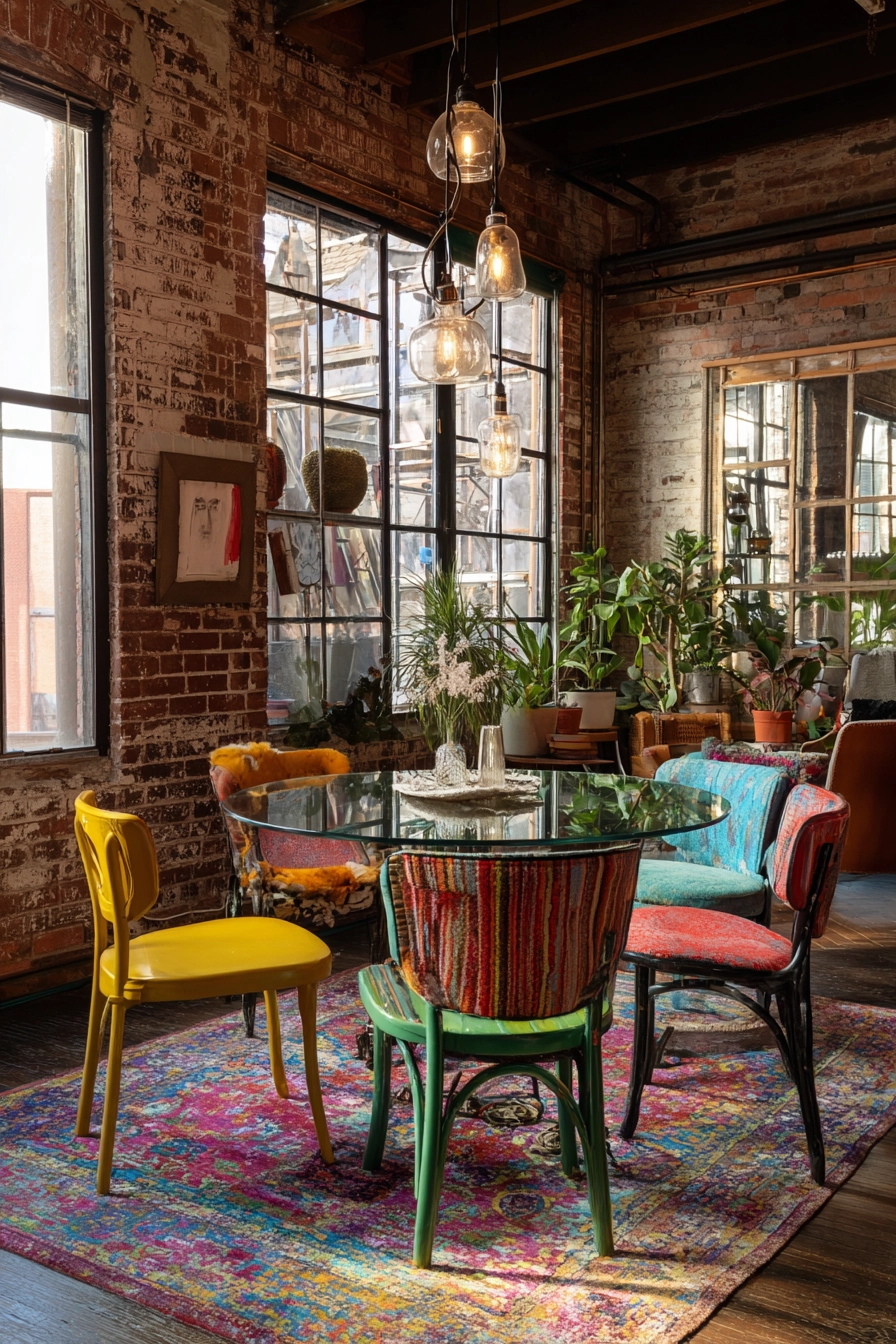 eclectic dining room ideas 6