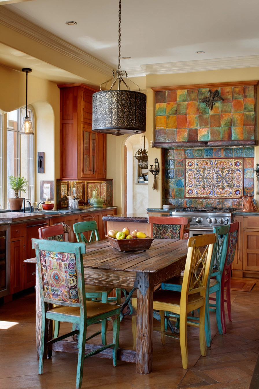 eclectic kitchen 24