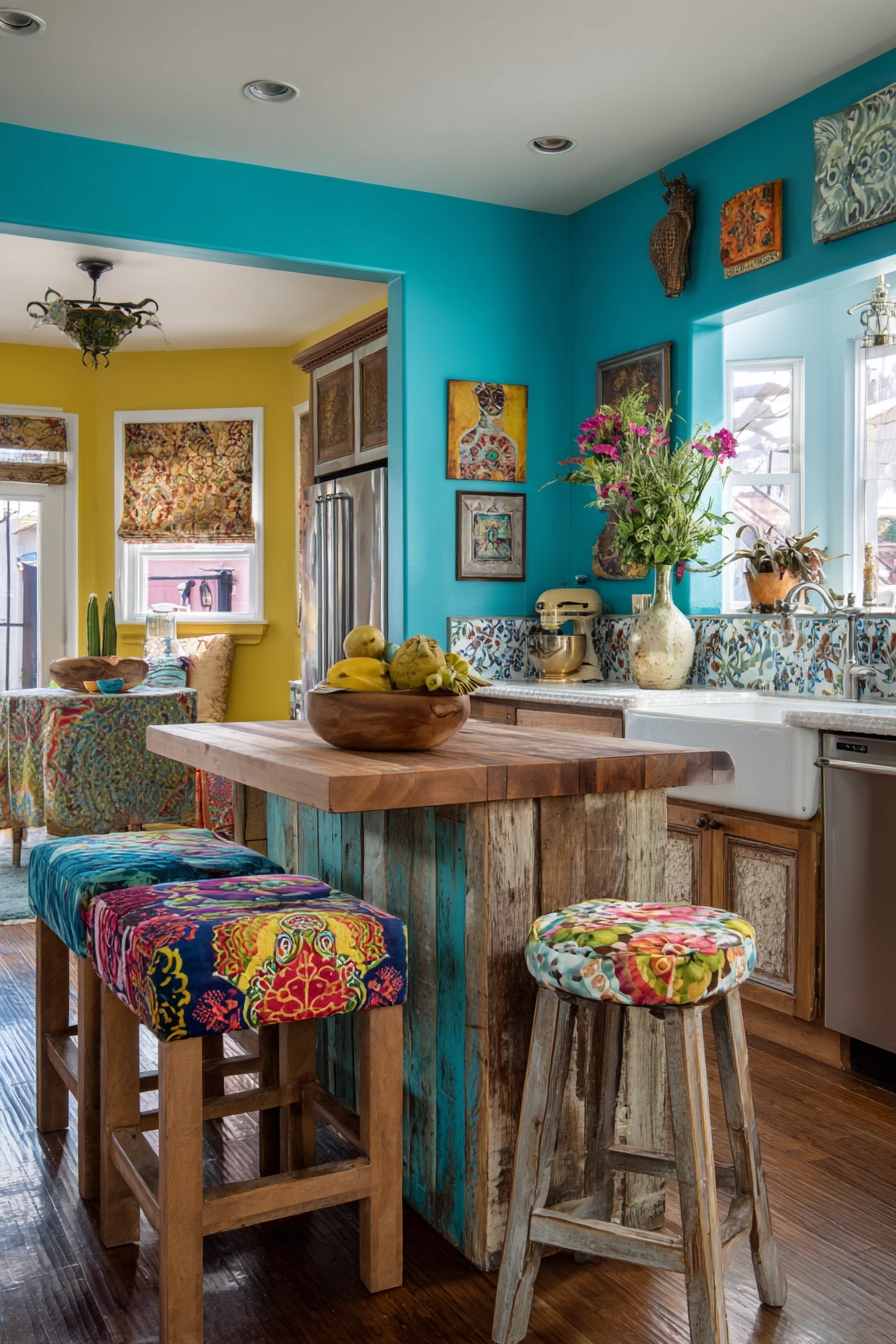 eclectic kitchen 4