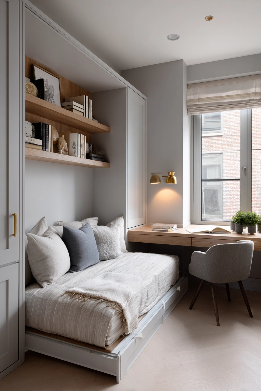 extremely small bedroom ideas 22