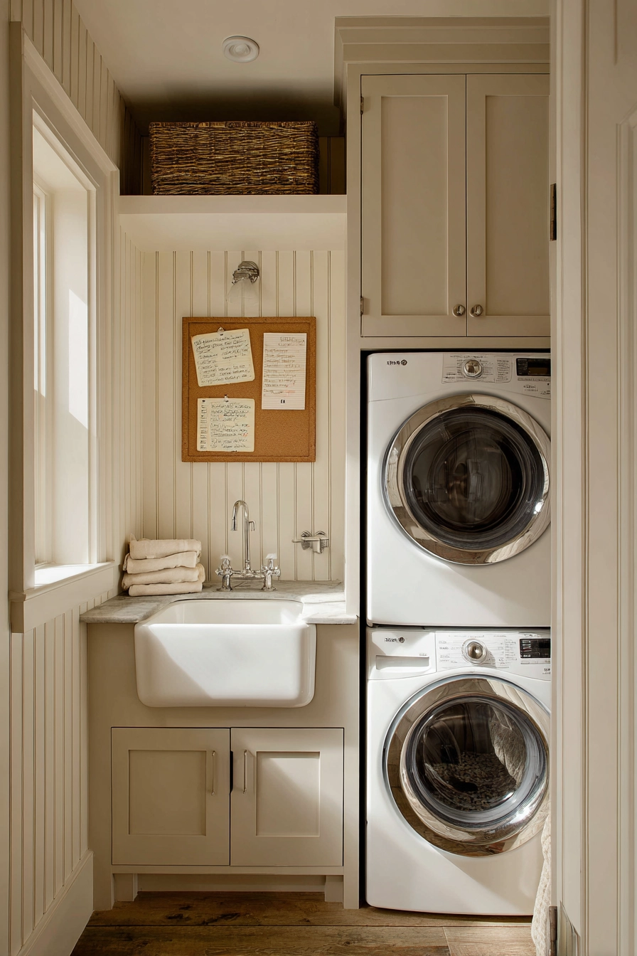 farmhouse laundry room 18