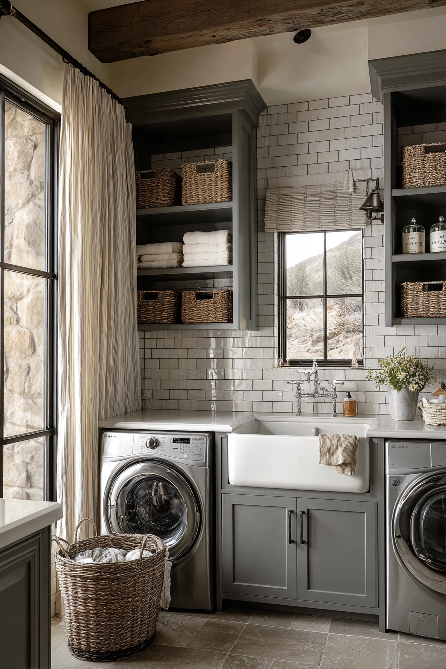 farmhouse laundry room 25