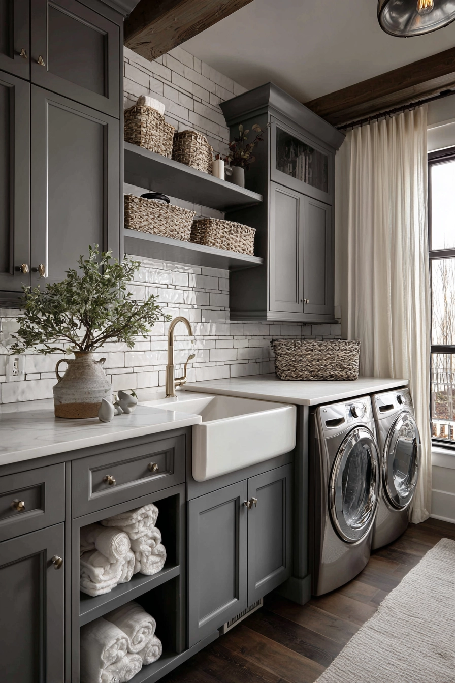 farmhouse laundry room 28