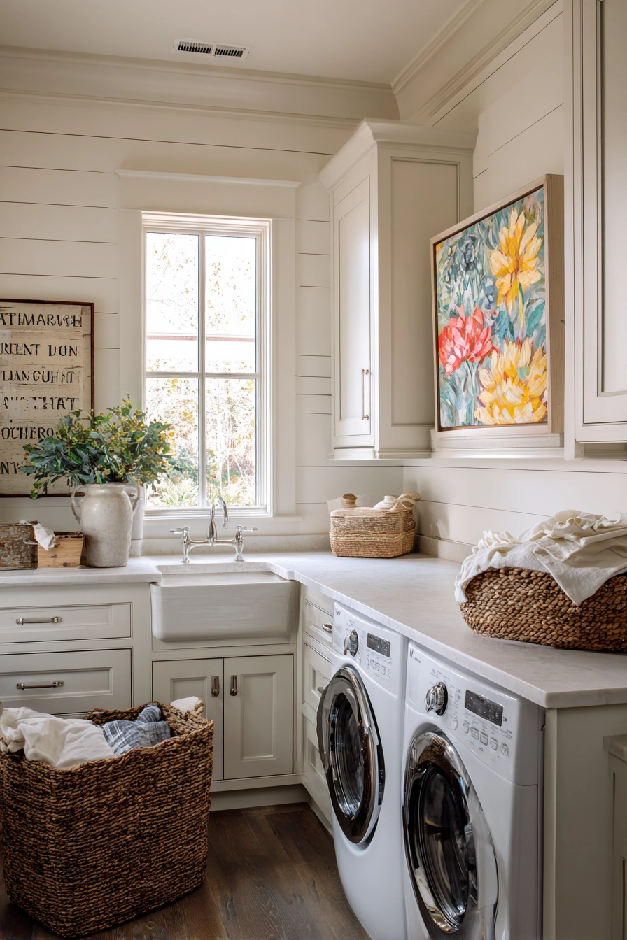 farmhouse laundry room 31