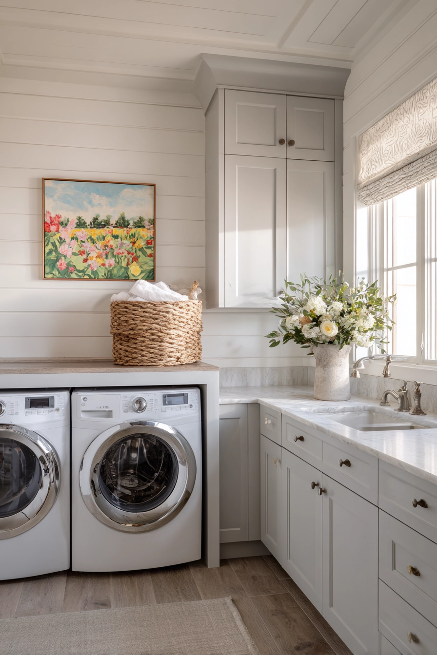 farmhouse laundry room 32