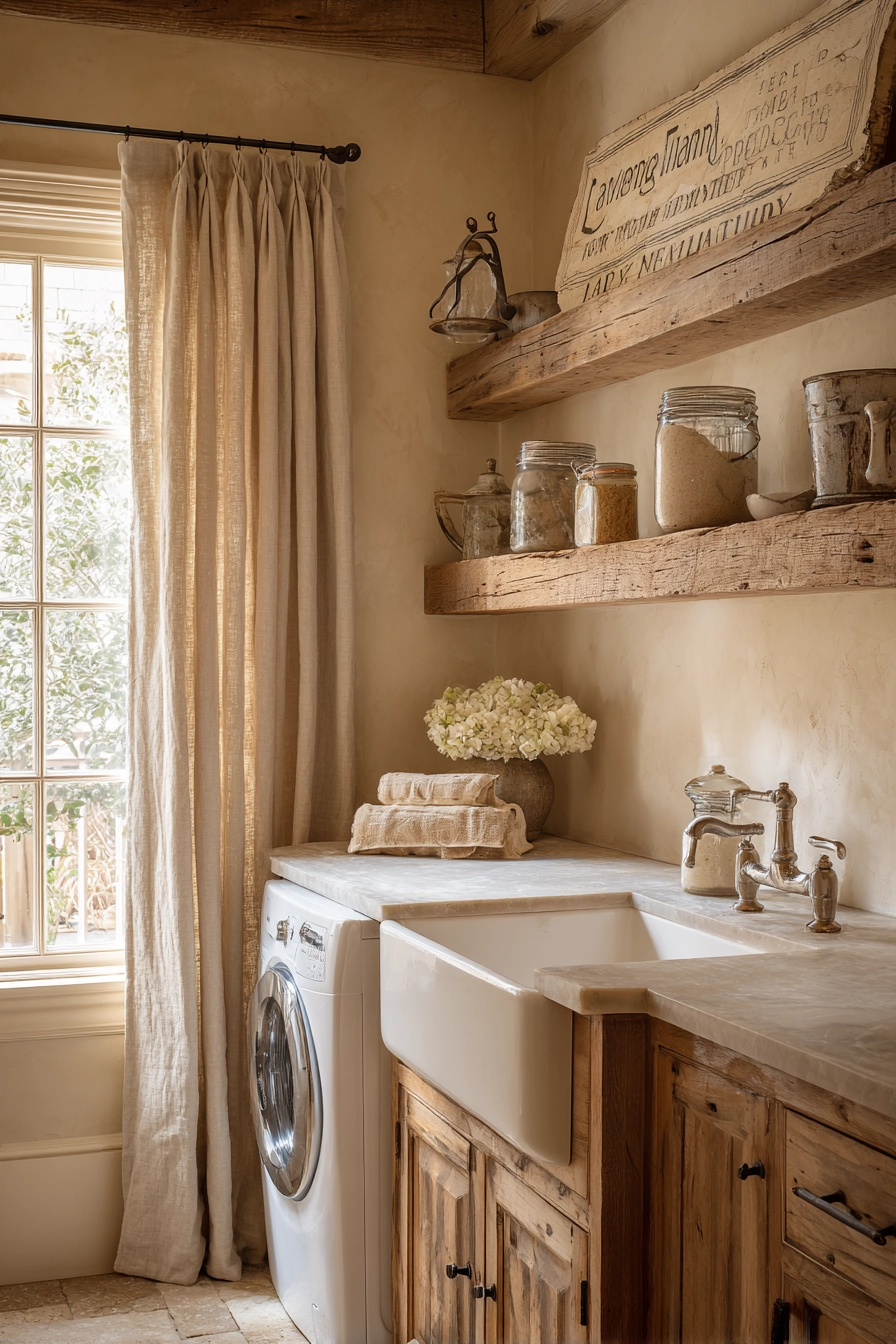 farmhouse laundry room 35