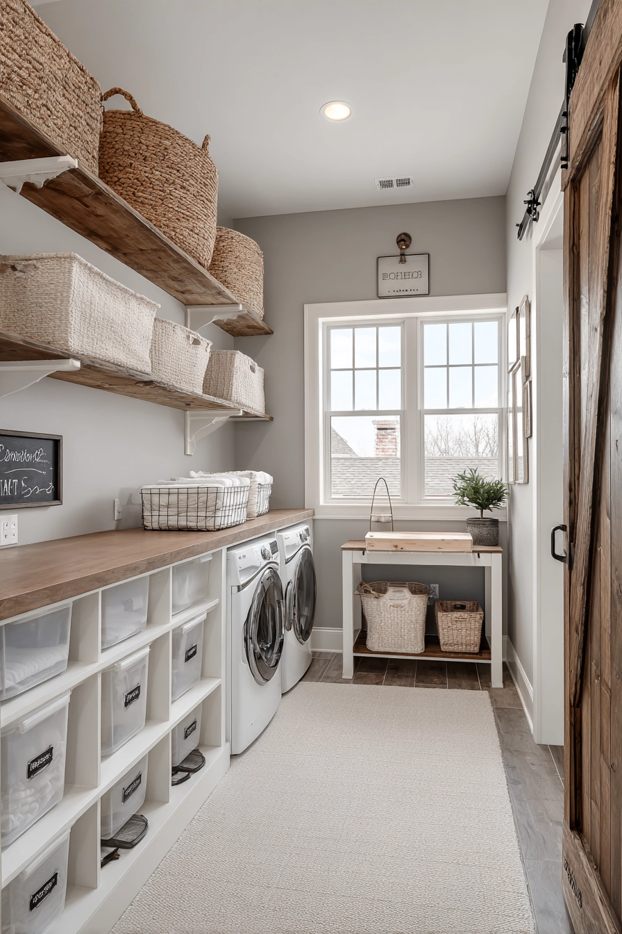 farmhouse laundry room 39