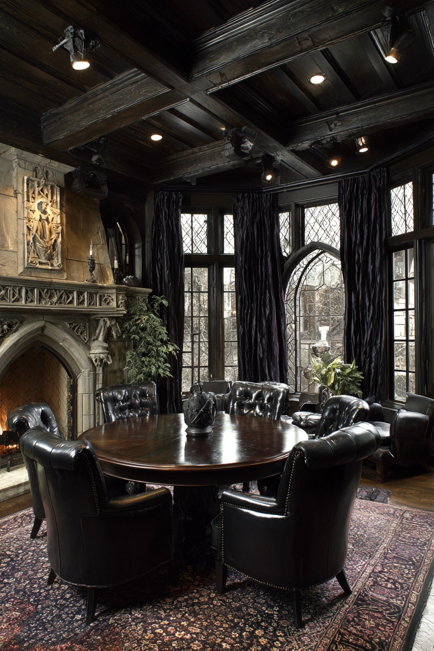 gothic dining room 10