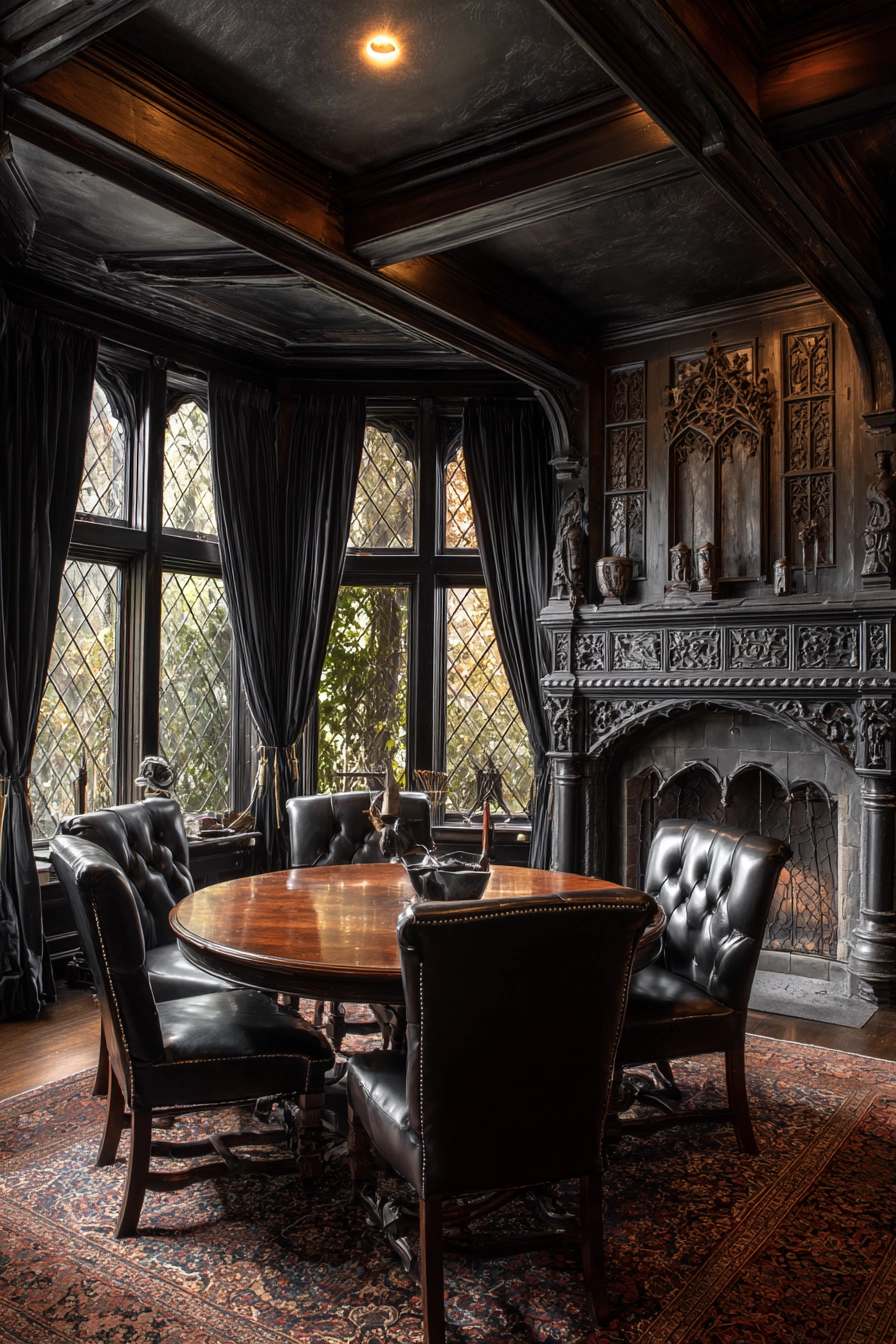 gothic dining room 11