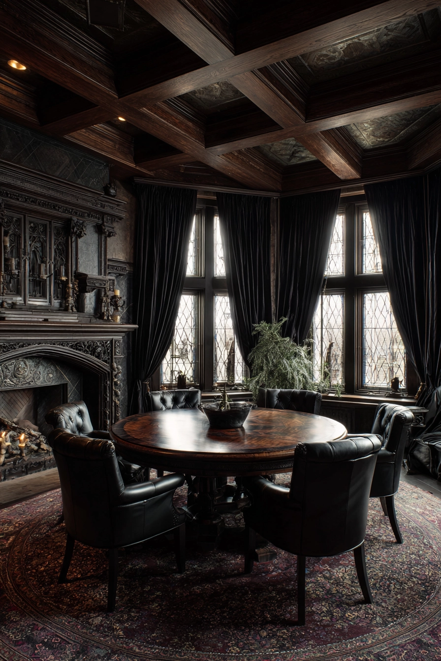 gothic dining room 12