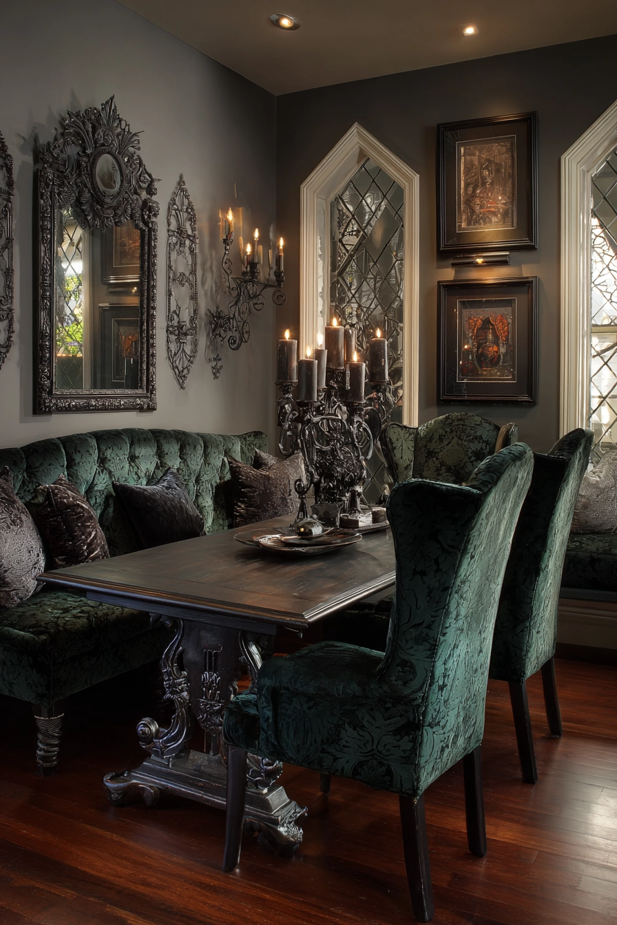 gothic dining room 14