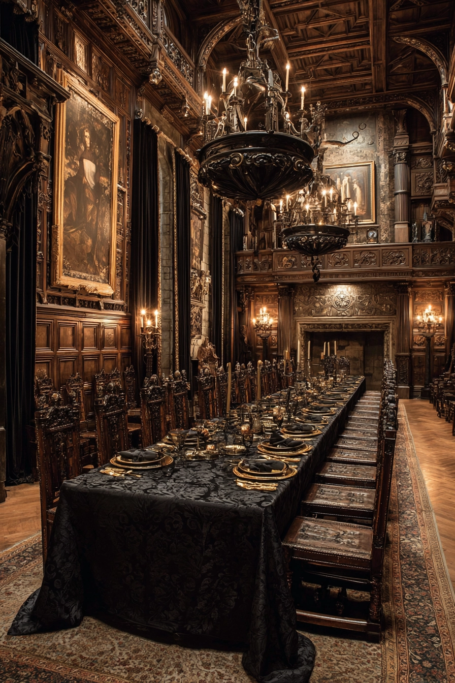 gothic dining room 18