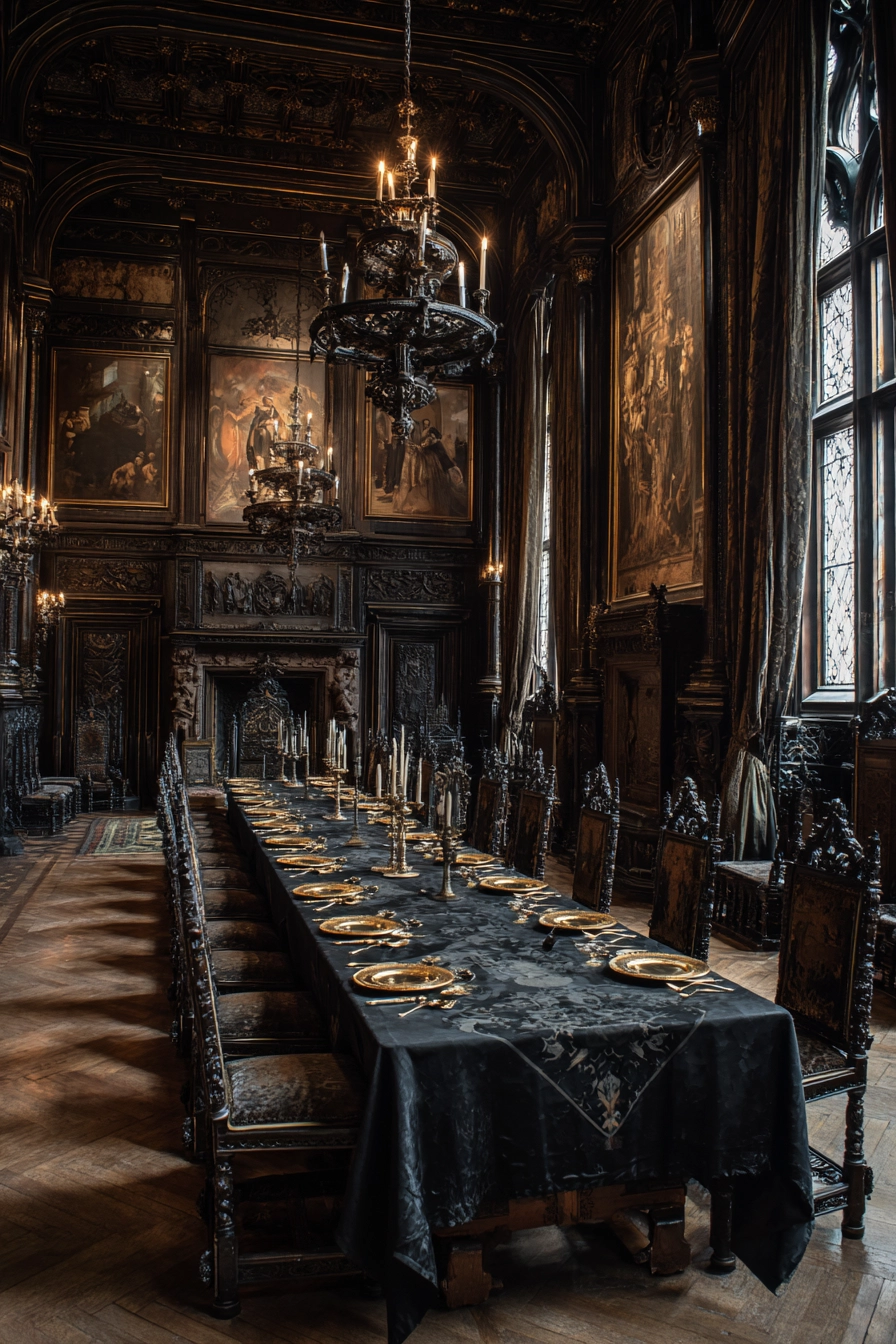 gothic dining room 20
