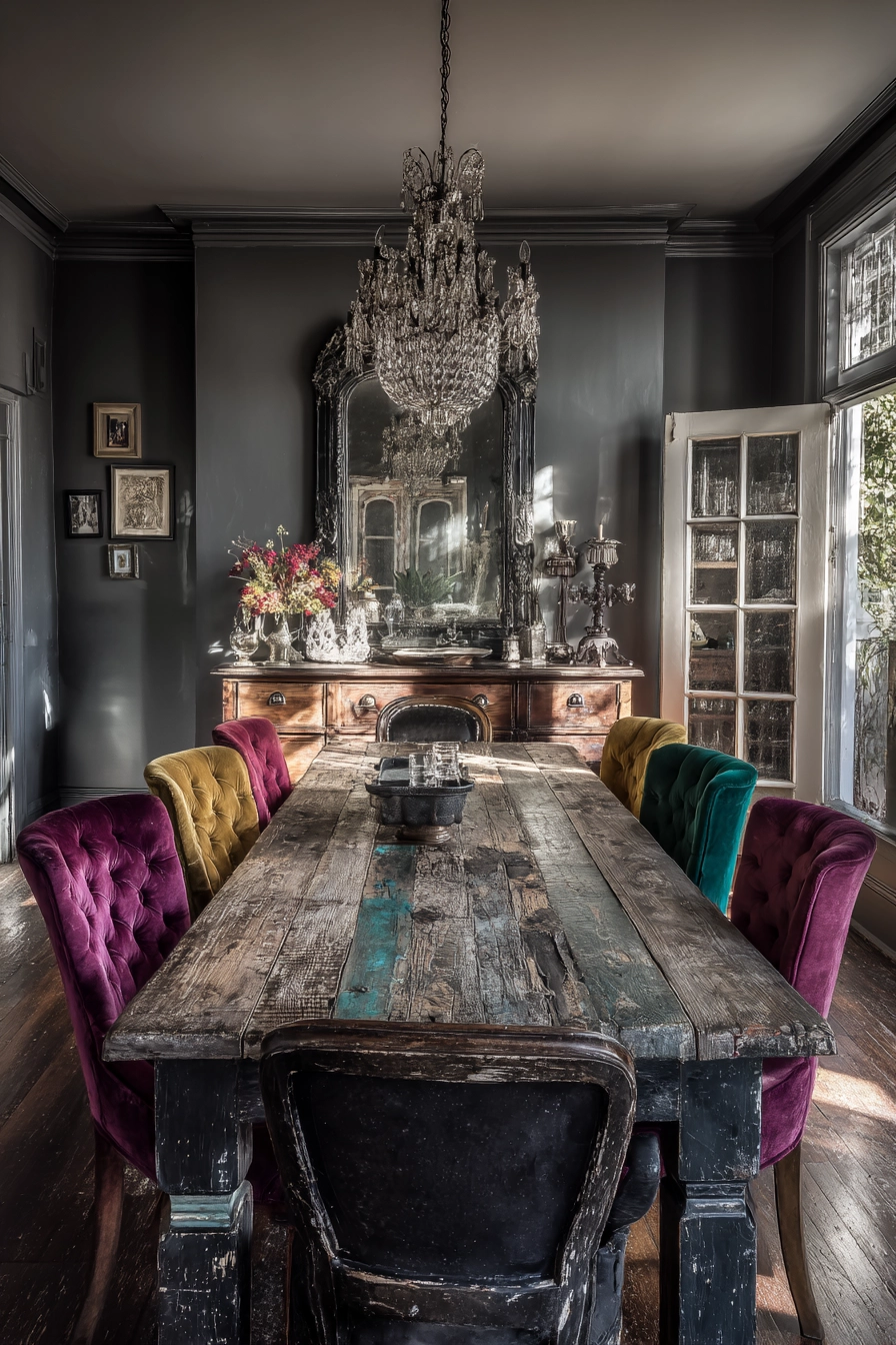 gothic dining room 21
