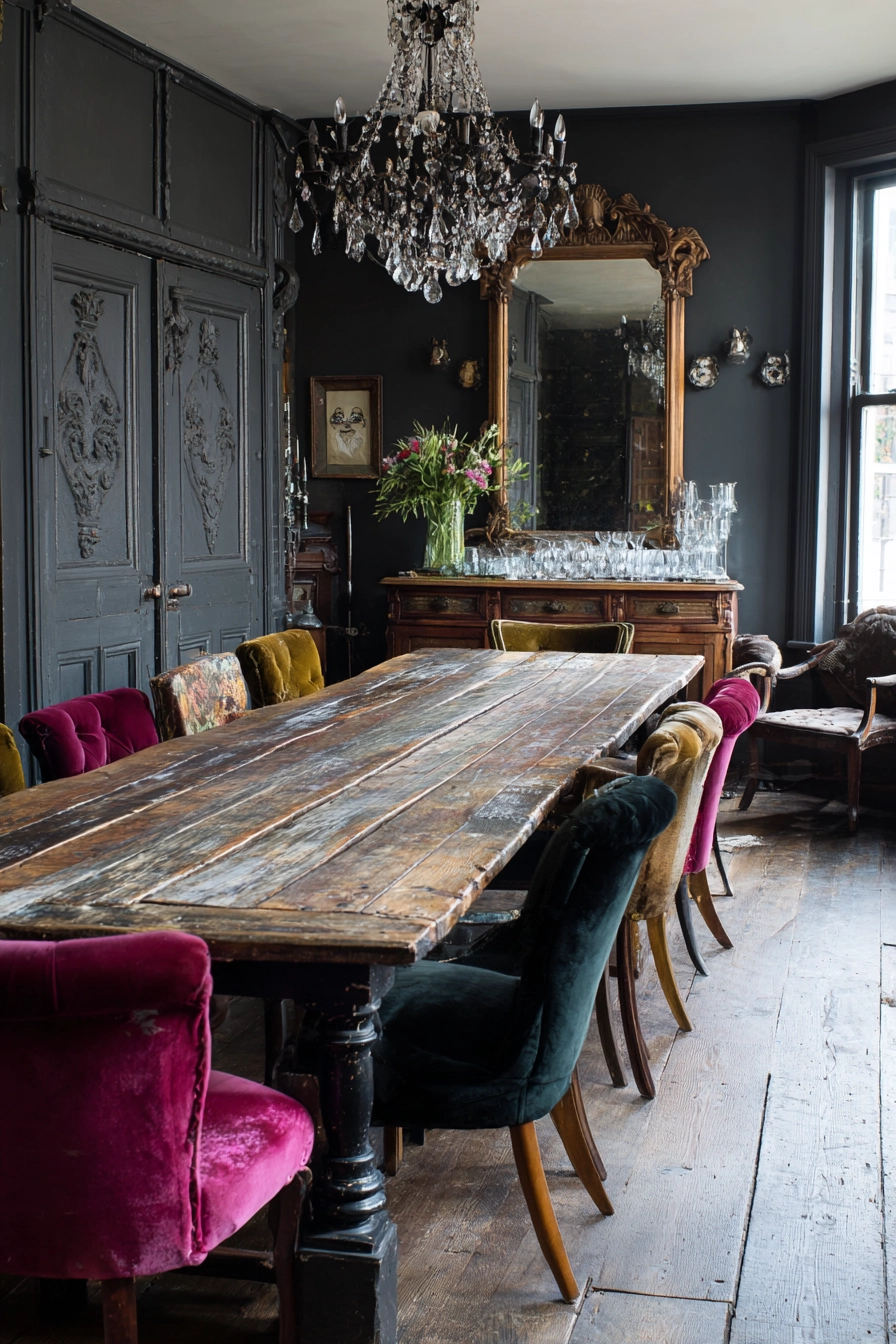 gothic dining room 22