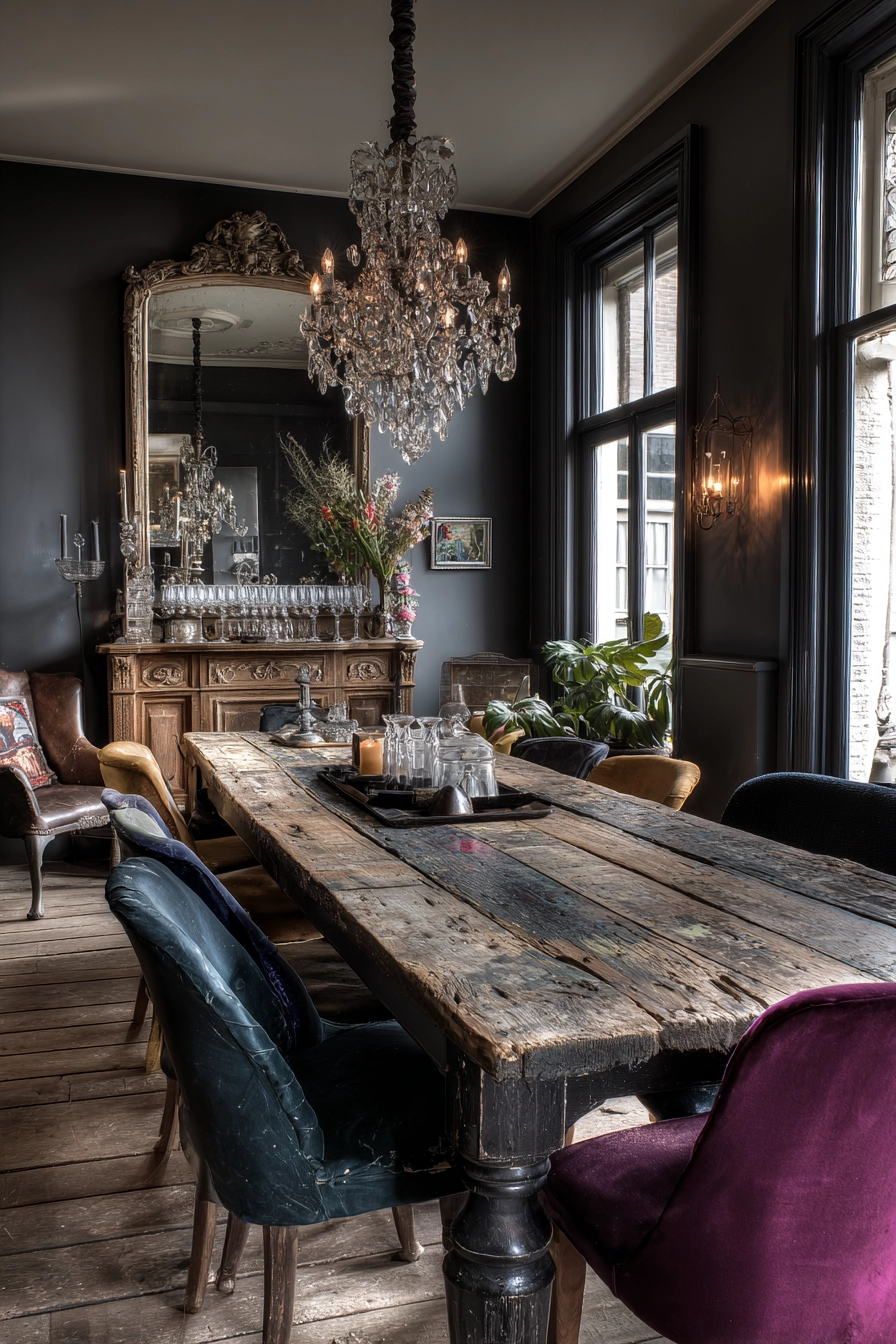 gothic dining room 23