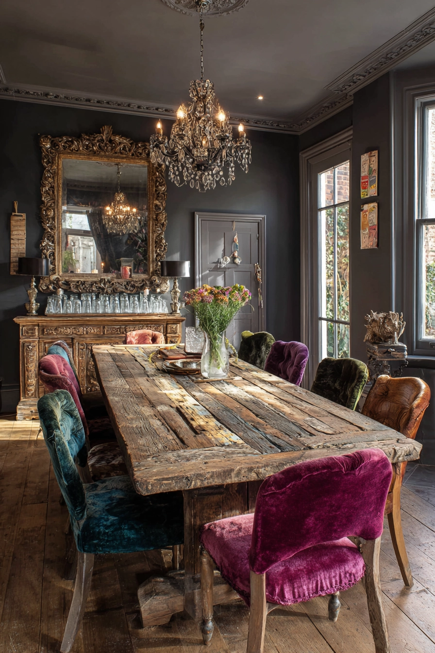 gothic dining room 24