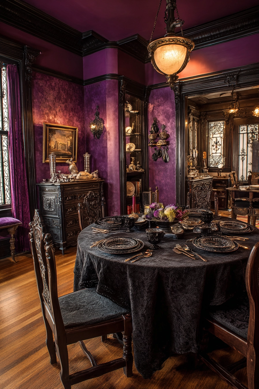 gothic dining room 37