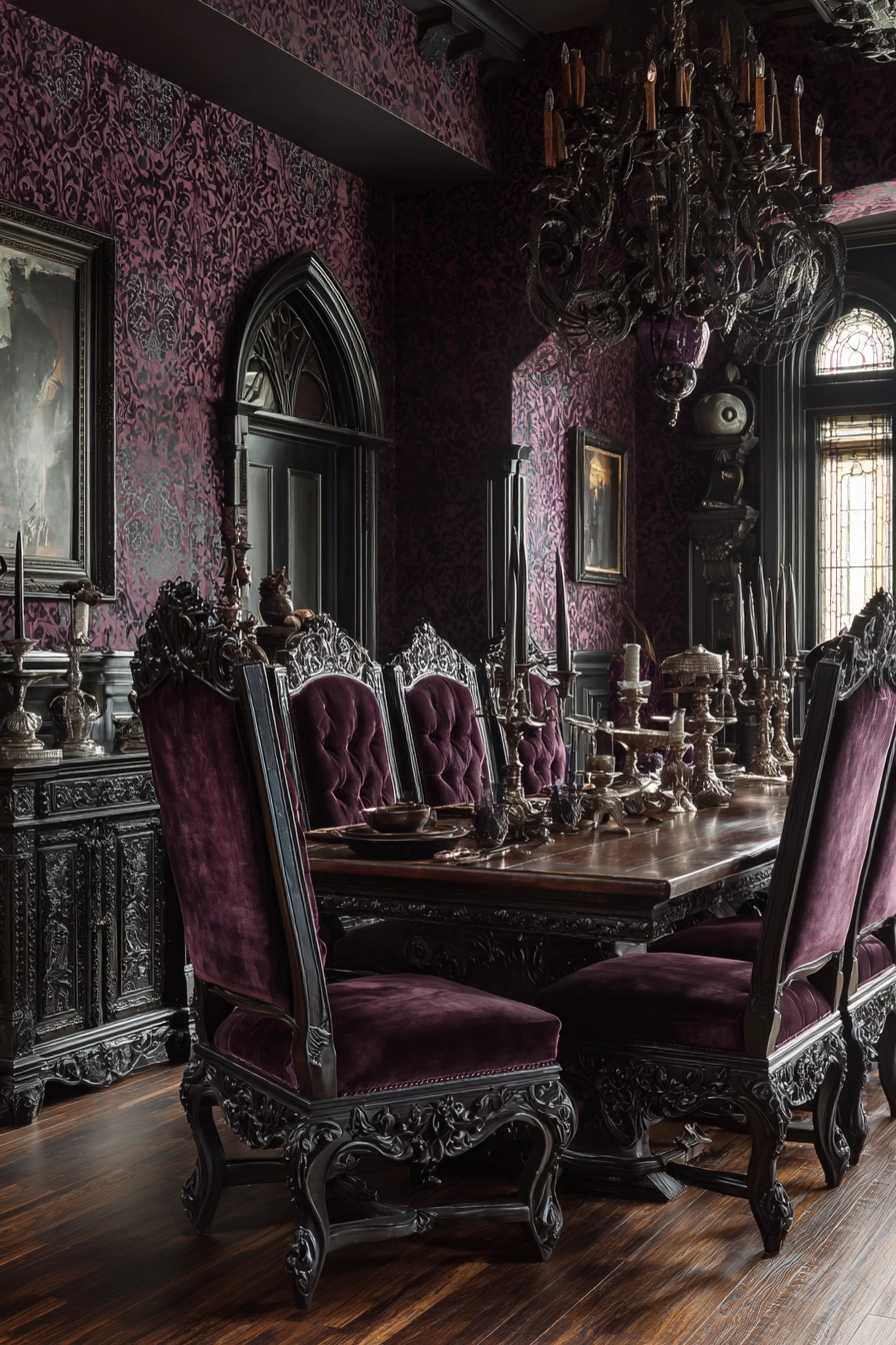 gothic dining room 4