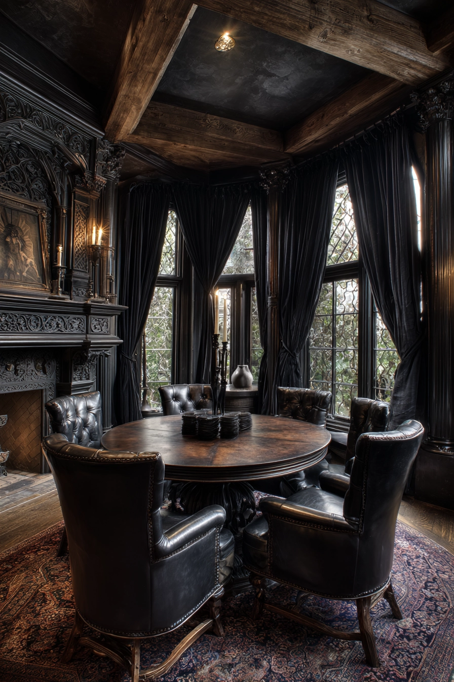 gothic dining room 9