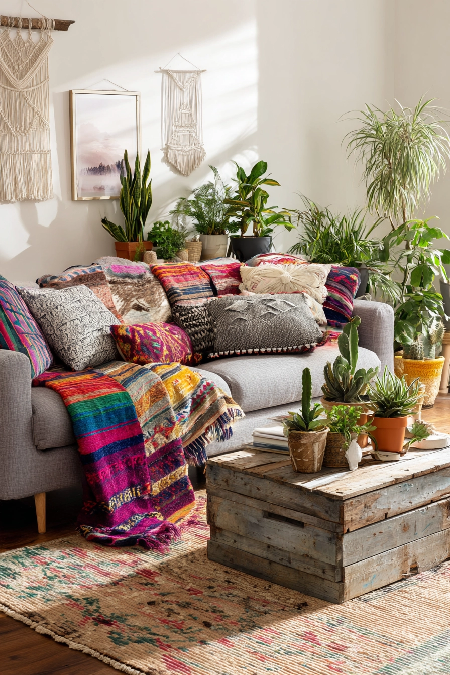 grey couch living room ideas 10