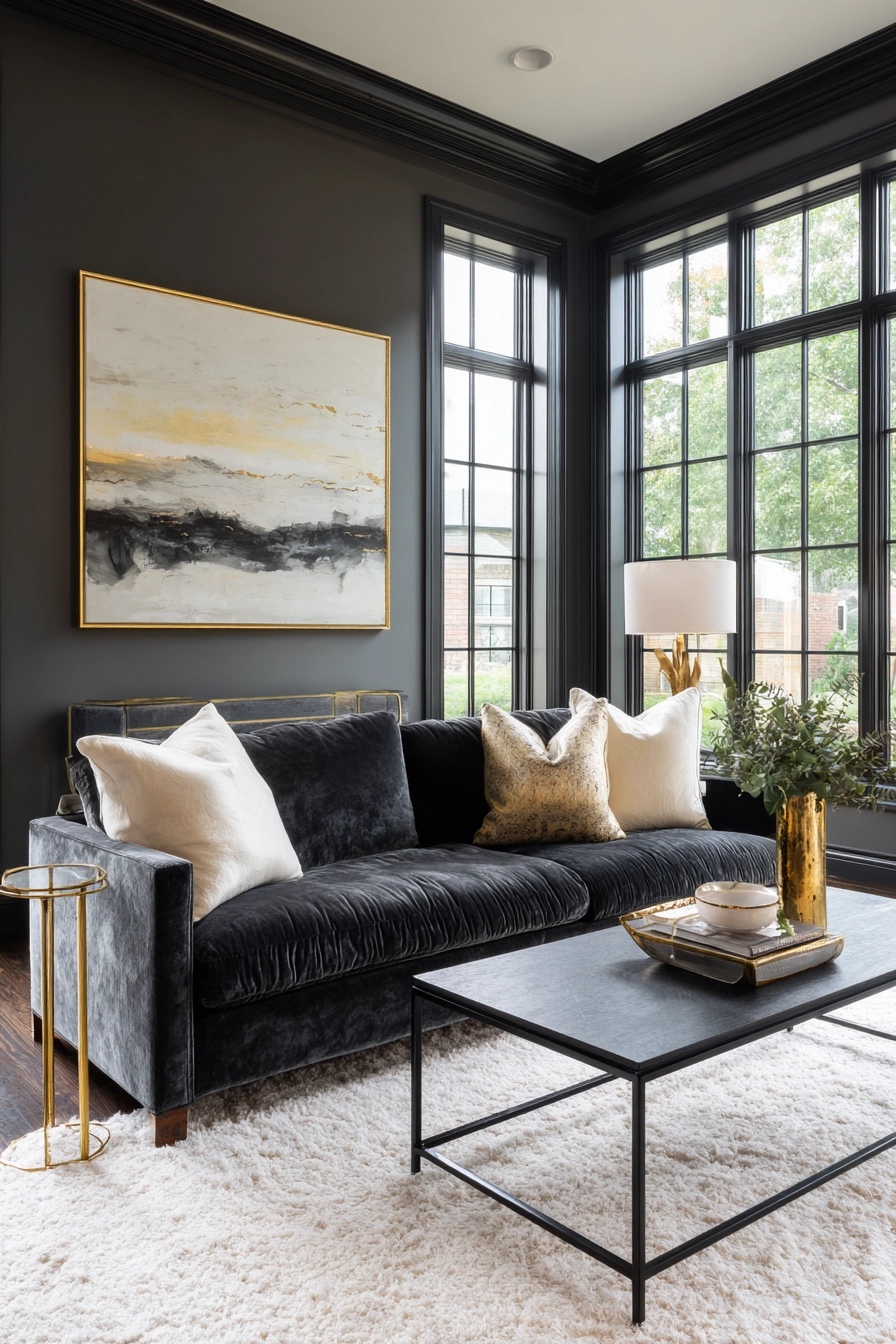 grey couch living room ideas 22