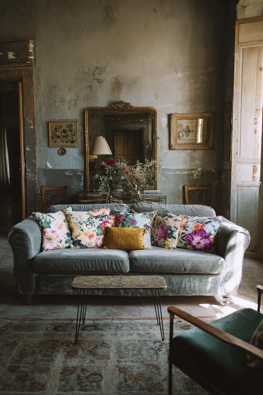 grey couch living room ideas 29