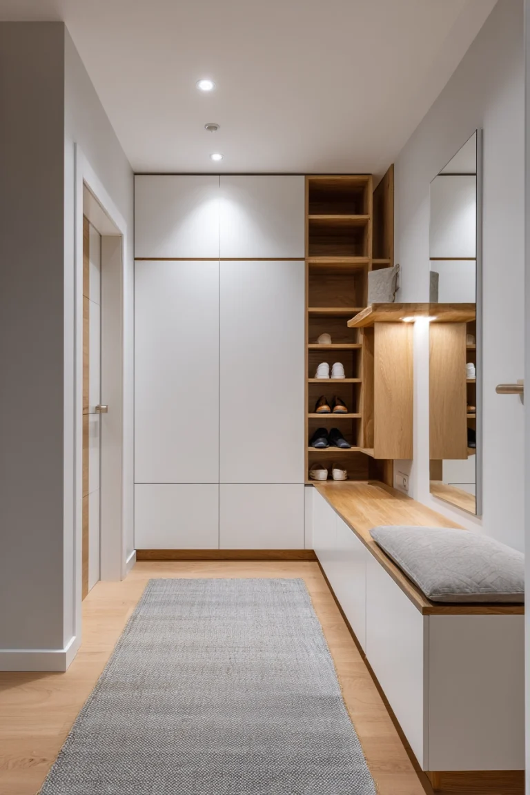 hallway shoe storage 1